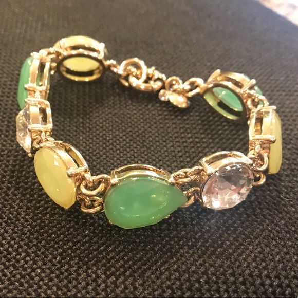 J. Crew Jewelry - J. Crew Faceted Crystal Bracelet